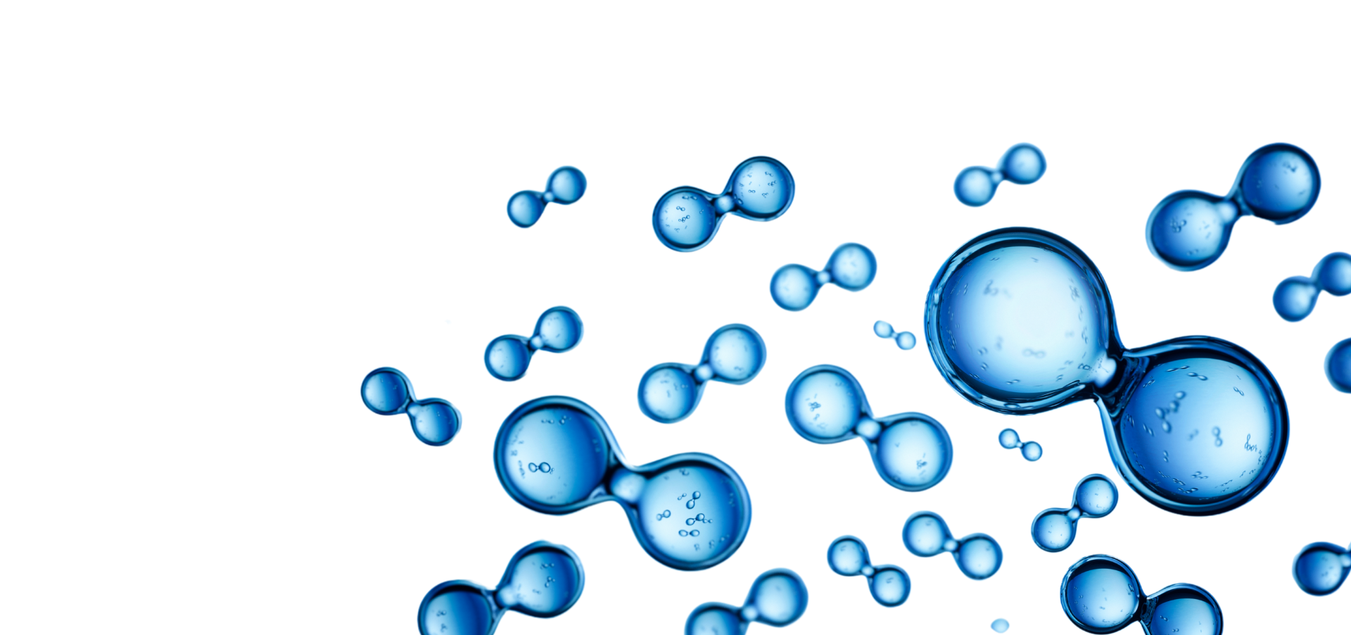 3D hydrogen molecules